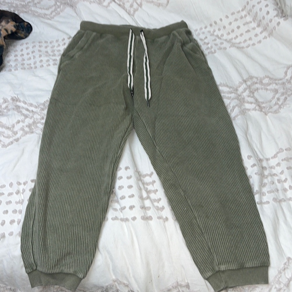 Ribbed aerie sweatpants